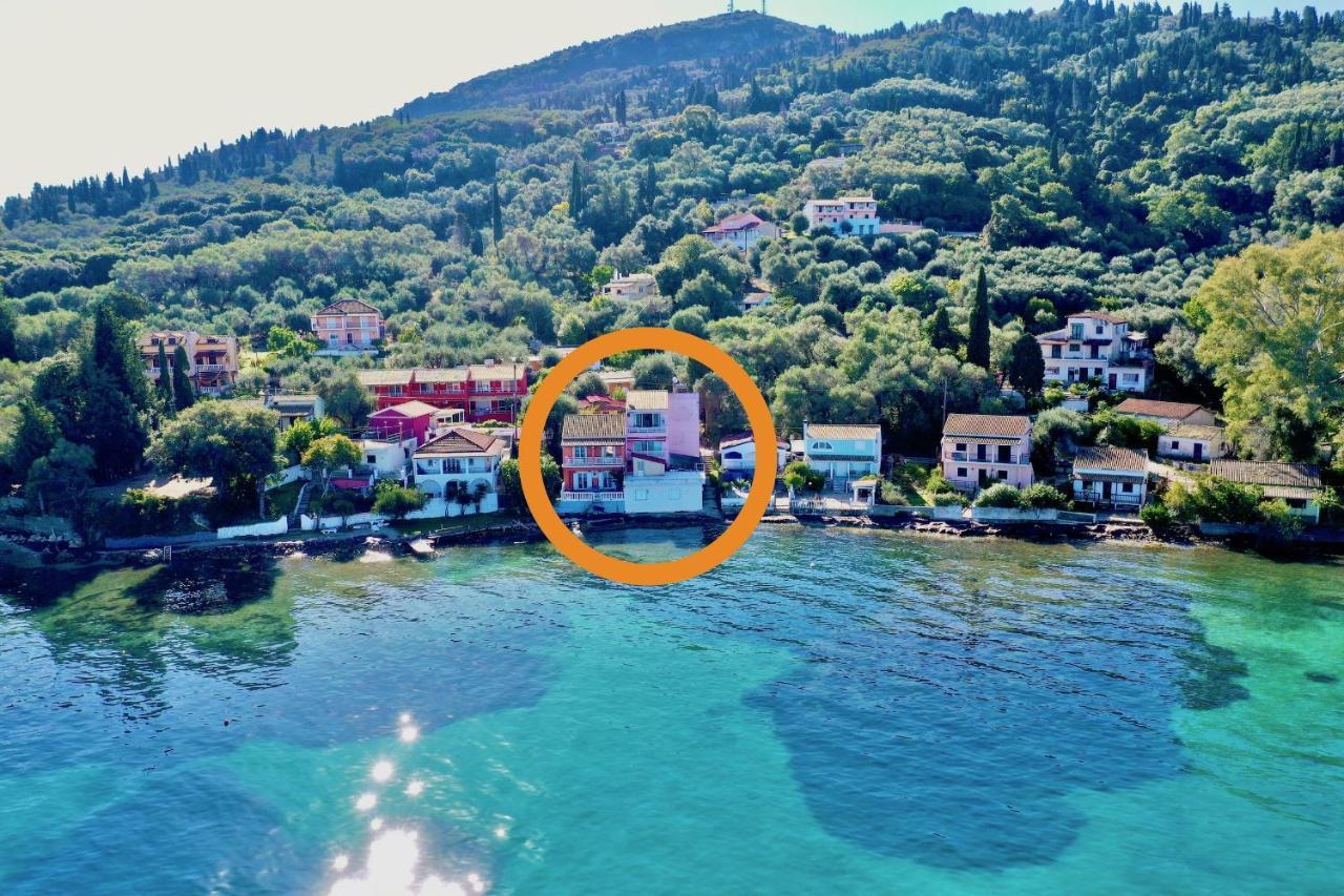 Seafront Villa Ourania Mesongí Exterior foto